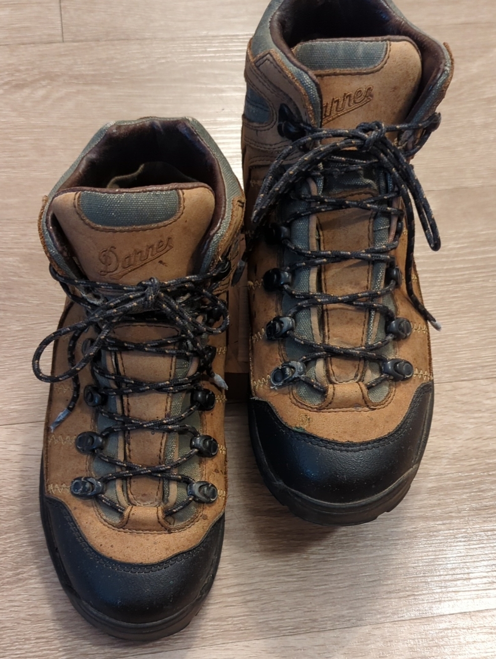 VTG Danner 453 GORE-TEX Hiking Boots Brown Nubuck Leather Size 8.5 D